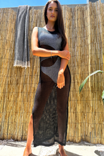 Load image into Gallery viewer, Rodé Beach Dress Black

