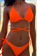Load image into Gallery viewer, Blossom Orange bikini set

